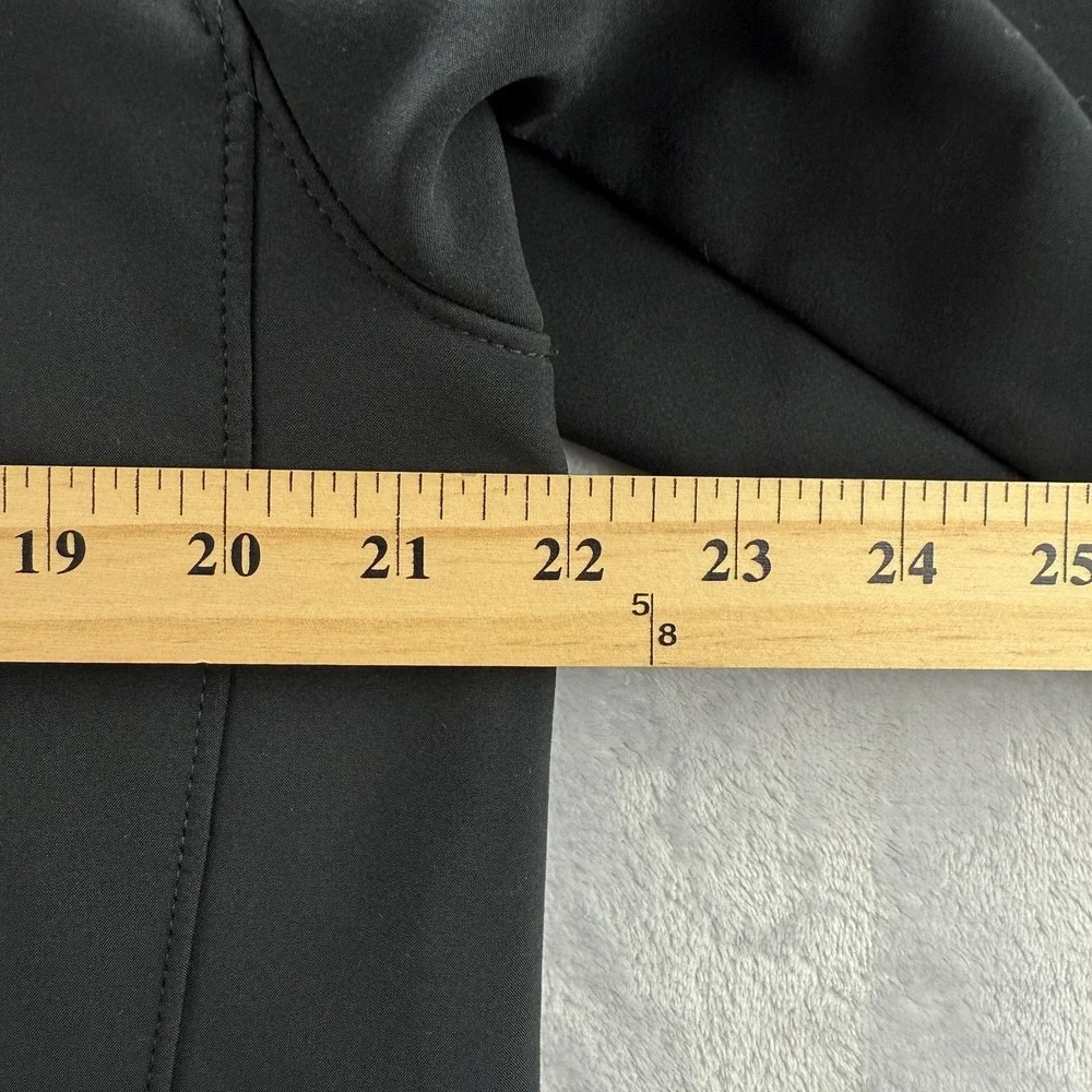 North Face Apex Jacket Mens Medium Black Softshell Full Zip Outdoors Windbreaker